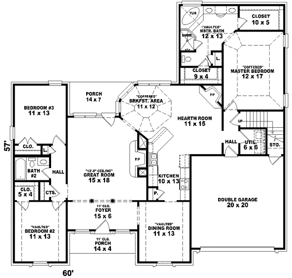 Main Floor Plan: 6-861