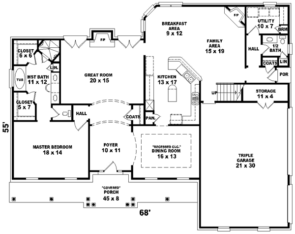 Main Floor Plan: 6-864