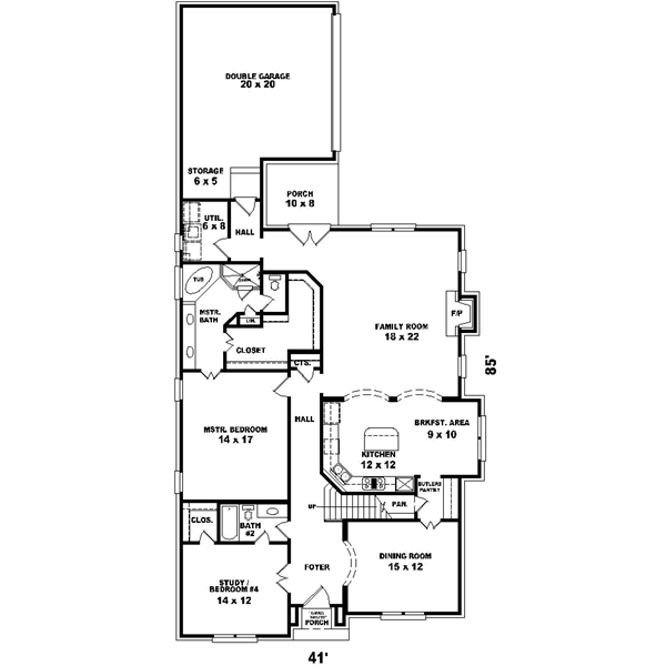 Main Floor Plan: 6-867