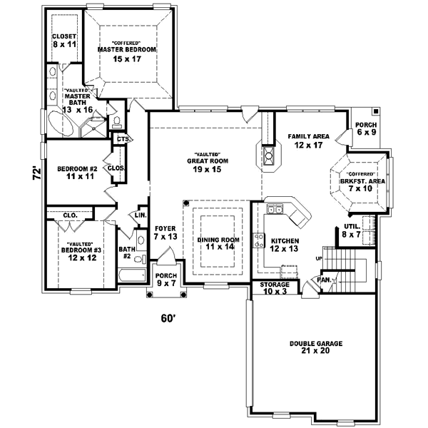 Main Floor Plan: 6-874