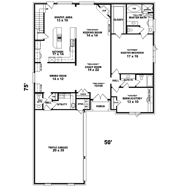 Main Floor Plan: 6-876