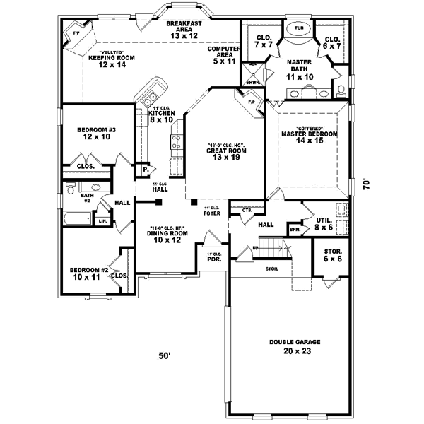 Main Floor Plan: 6-880