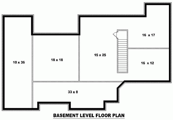 Lower Floor Plan: 6-884