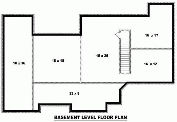 Lower Floor Plan: 6-885
