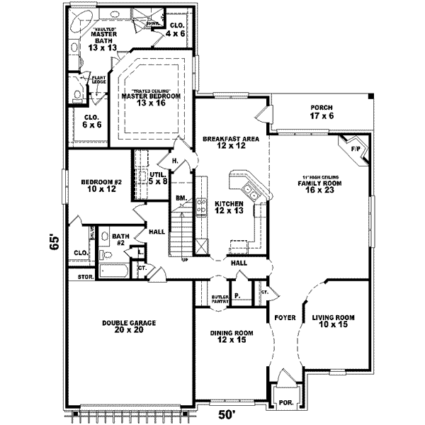 Main Floor Plan: 6-887