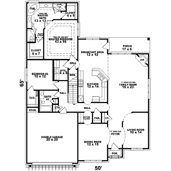 Main Floor Plan: 6-895