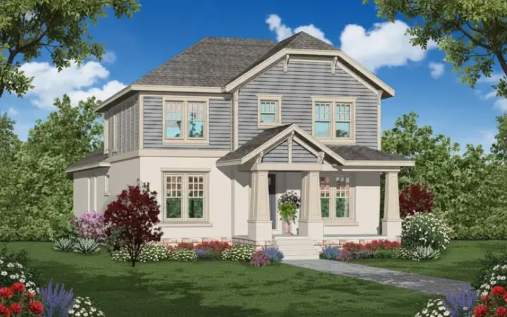 Bungalow house plans 6-896 - front exterior, 3,084 sq ft, 3 bed, 3 bath house plans | Monster House Plans