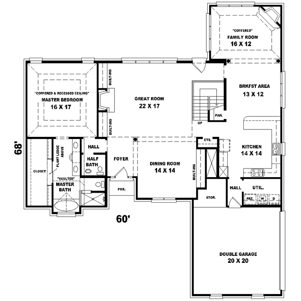 Main Floor Plan: 6-898