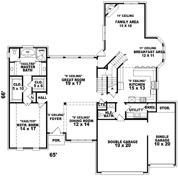 Main Floor Plan: 6-899