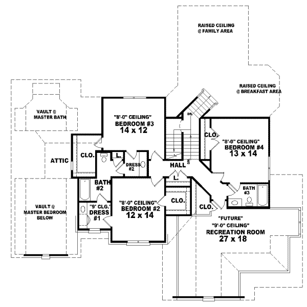 Upper/Second Floor Plan: 6-899