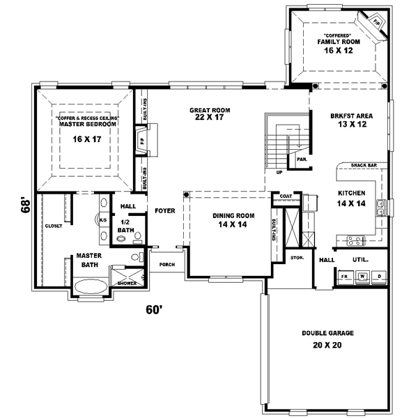 Main Floor Plan: 6-900