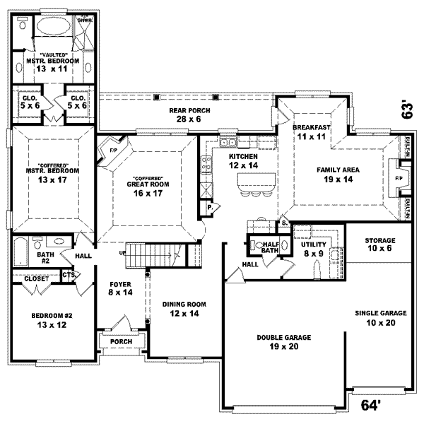 Main Floor Plan: 6-904