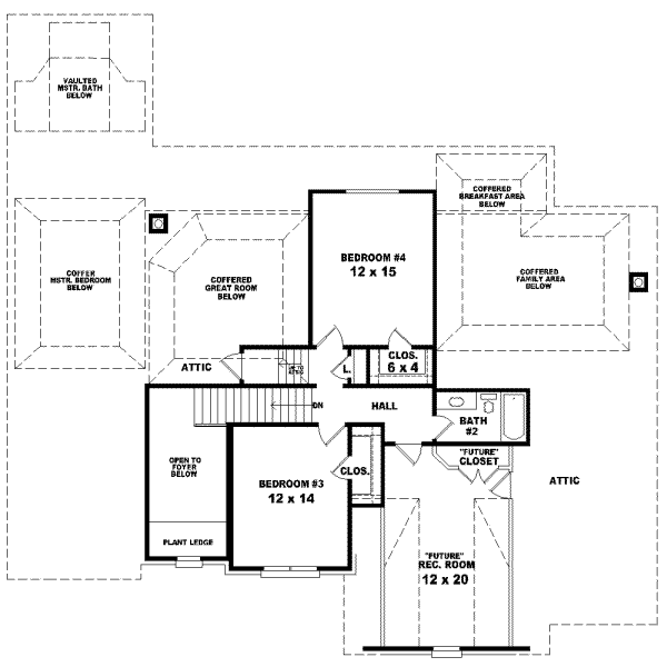 Upper/Second Floor Plan: 6-904