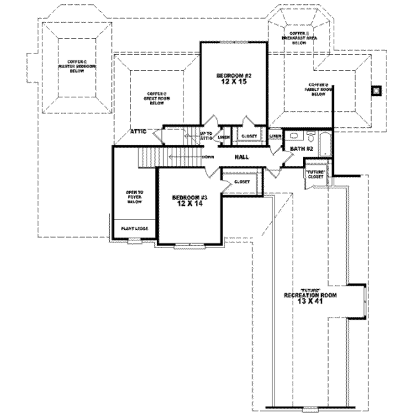 Upper/Second Floor Plan: 6-905