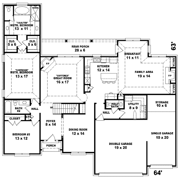 Main Floor Plan: 6-906