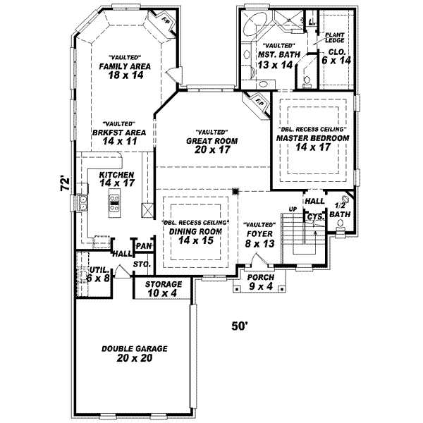 Main Floor Plan: 6-911