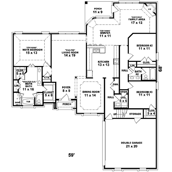 Main Floor Plan: 6-913