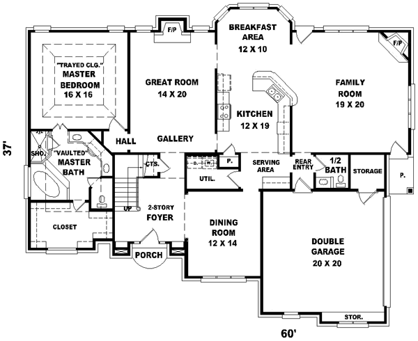 Main Floor Plan: 6-917