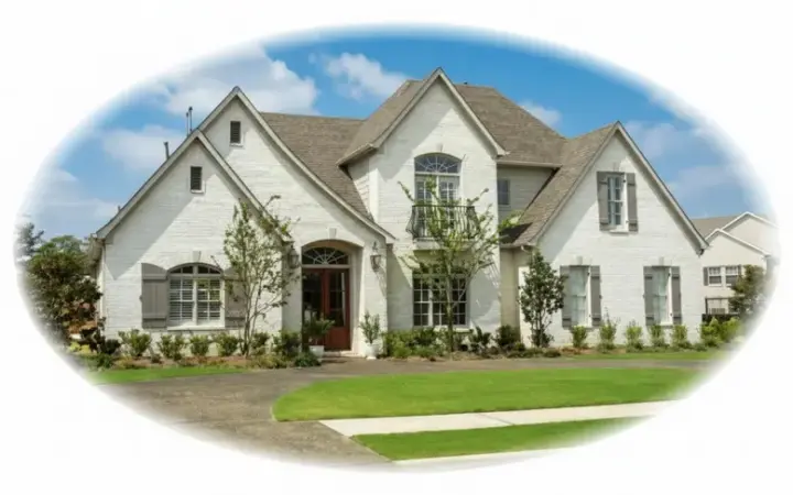 French Country house plans 6-918 - front exterior, 3,769 sq ft, 4 bed, 3 bath house plans | Monster House Plans