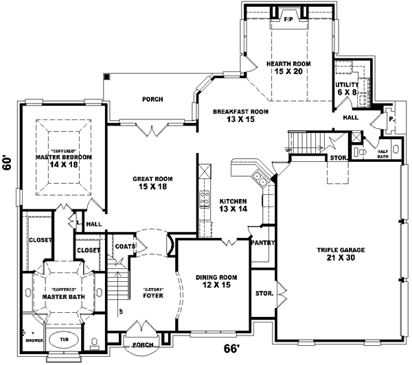 Main Floor Plan: 6-918