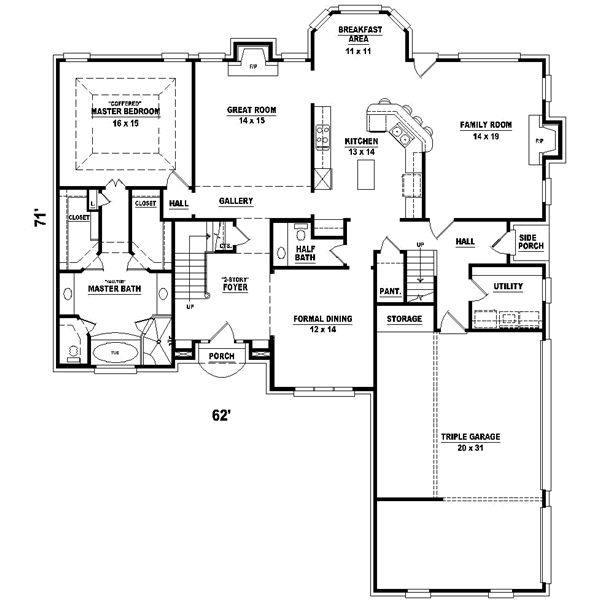 Main Floor Plan: 6-919