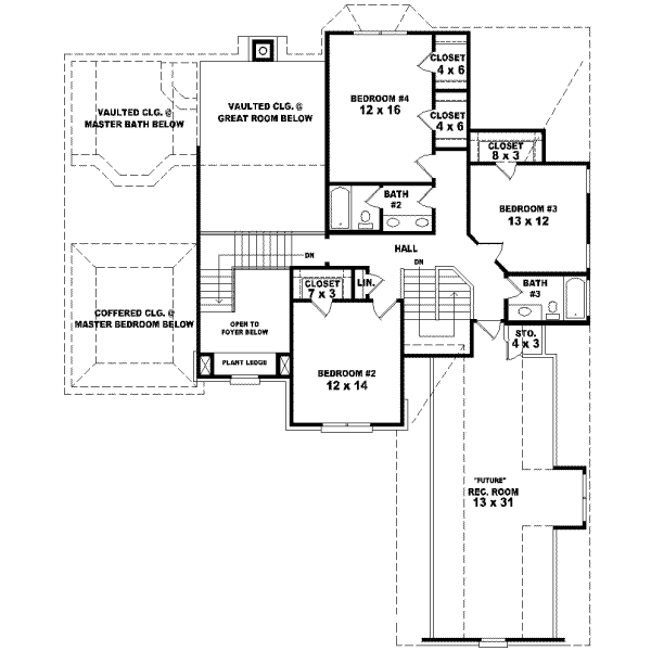 Upper/Second Floor Plan: 6-920