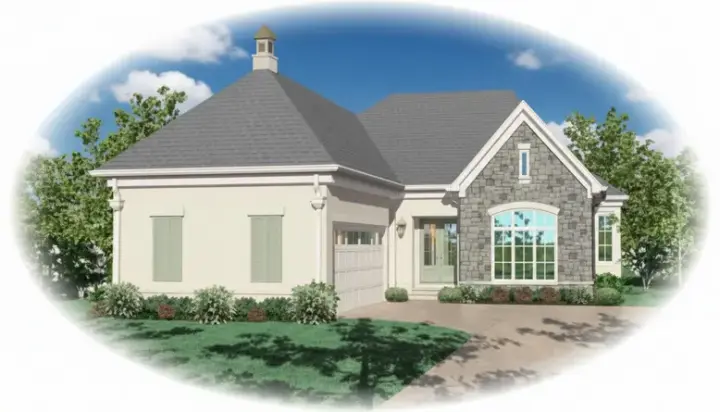 Traditional house plans 6-922 - front exterior, 3,246 sq ft, 4 bed, 3 bath house plans | Monster House Plans
