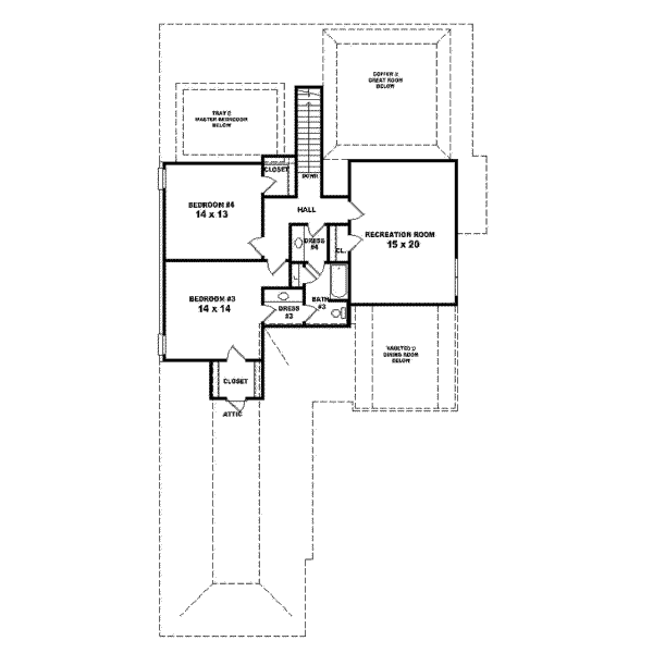 Upper/Second Floor Plan: 6-922