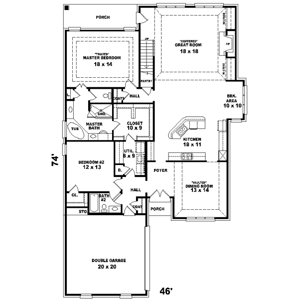 Main Floor Plan: 6-923