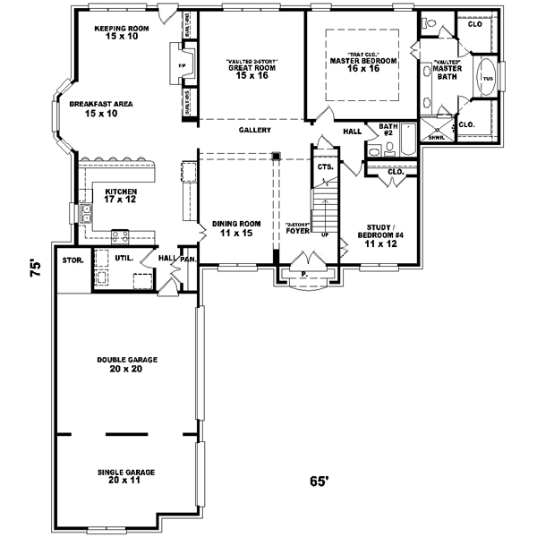 Main Floor Plan: 6-927