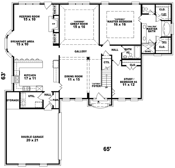 Main Floor Plan: 6-928