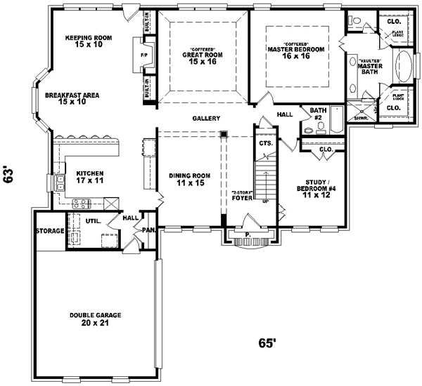 Main Floor Plan: 6-929