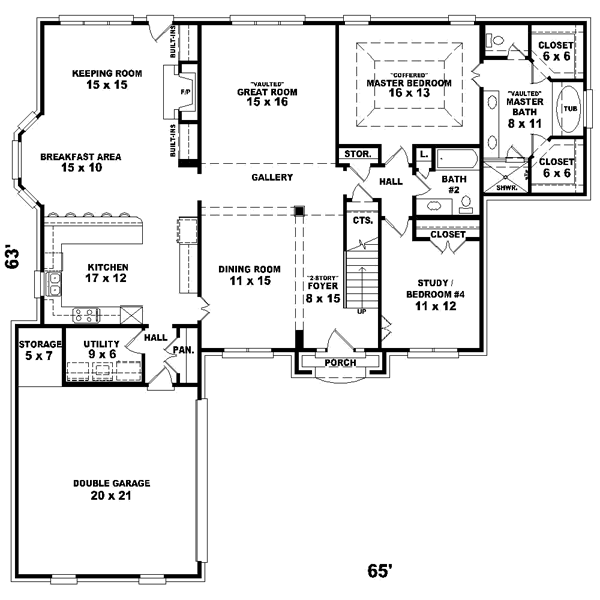 Main Floor Plan: 6-930
