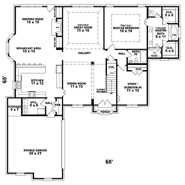 Main Floor Plan: 6-931