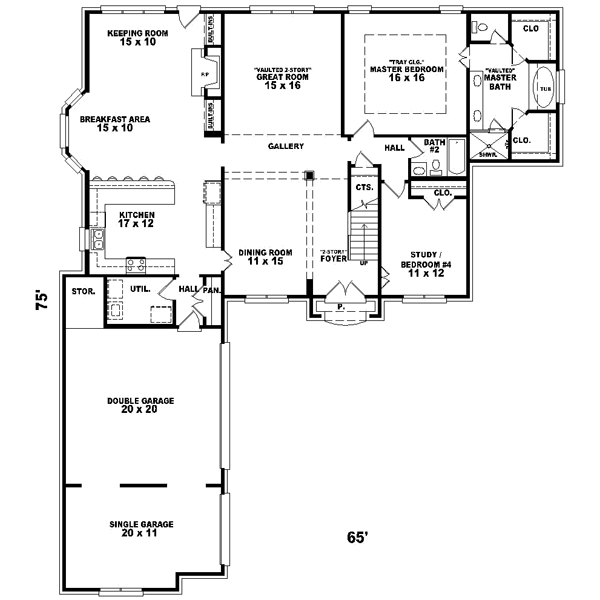 Main Floor Plan: 6-933