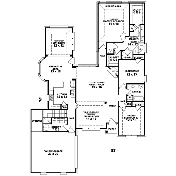 Main Floor Plan: 6-934