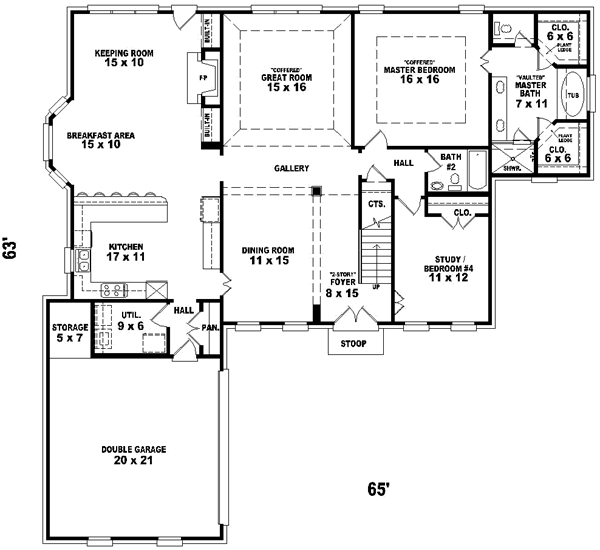 Main Floor Plan: 6-938