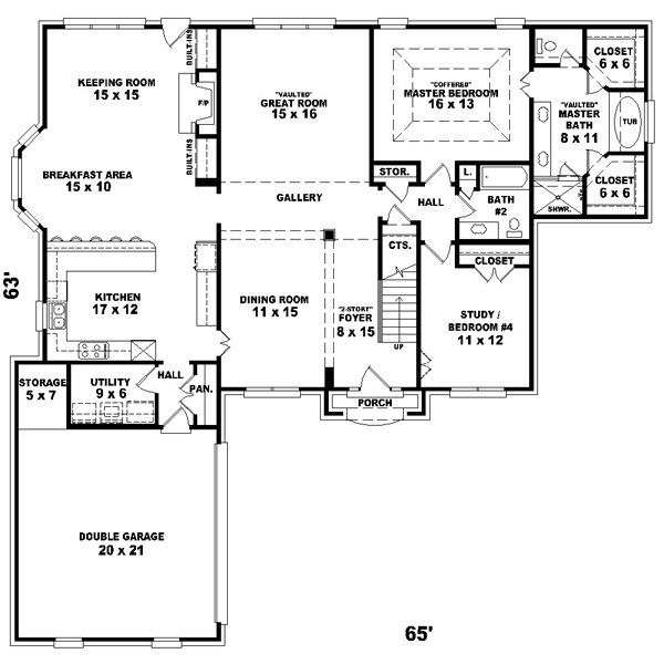 Main Floor Plan: 6-940