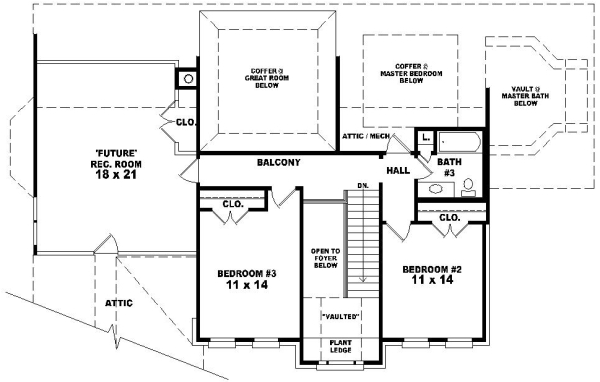 Upper/Second Floor Plan: 6-941