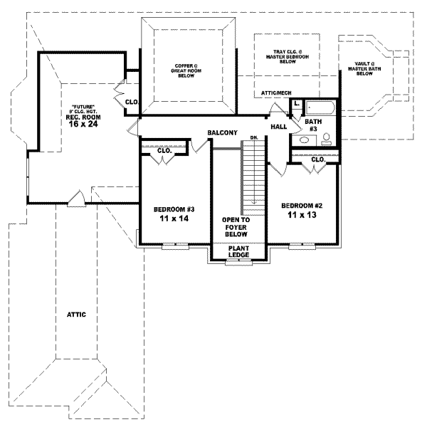 Upper/Second Floor Plan: 6-942