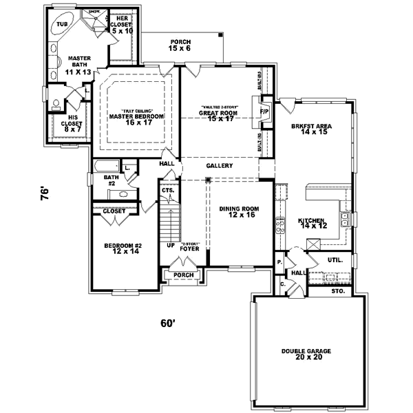 Main Floor Plan: 6-944