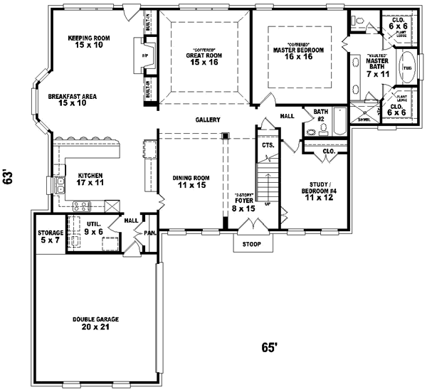 Main Floor Plan: 6-948