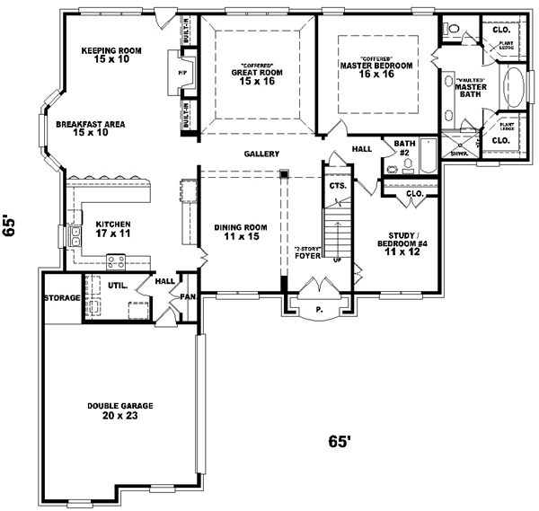 Main Floor Plan: 6-949