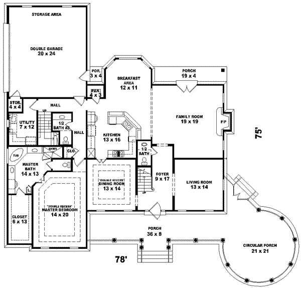 Main Floor Plan: 6-951