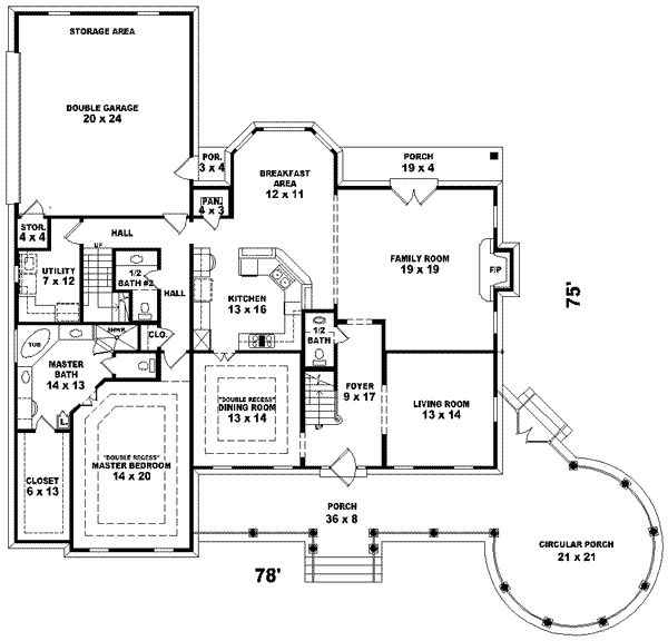 Main Floor Plan: 6-952