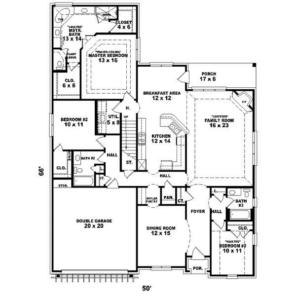 Main Floor Plan: 6-957