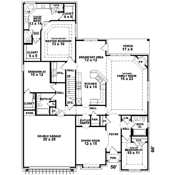 Main Floor Plan: 6-958