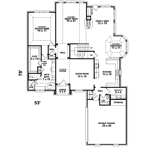 Main Floor Plan: 6-962