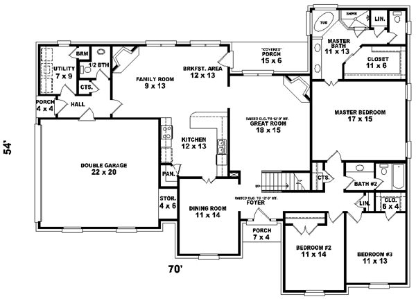 Main Floor Plan: 6-965