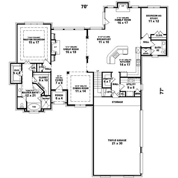 Main Floor Plan: 6-966